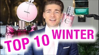 Top 10 Best Perfumes for WINTER Women Female [upl. by Ecnarepmet]