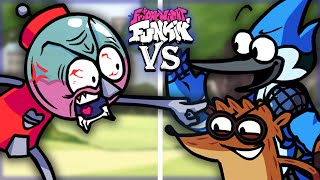 Unemployed Benson VS Mordecai amp Rigby  FNF Cover [upl. by Saoj691]