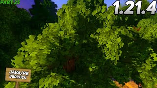 Better Leaves 1211214 Texture Pack Minecraft PE amp Java🏅 [upl. by Lazare931]