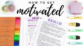 How to get motivated  study motivation tips [upl. by Enehpets805]