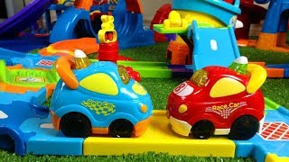 Smart Wheels City Highway Hijinks  VTech Go Go Smart Wheels Race Car Action AND Diggers too [upl. by Seilenna]