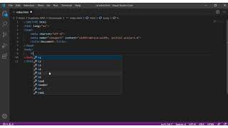 1 Crear una página Web con Visual Studio Code [upl. by Hanako]