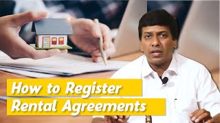 How to Register Rental Agreements  Explained in Tamil [upl. by Hteazile]