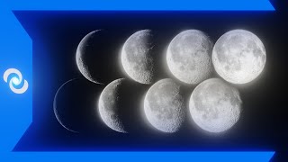 Why does the moon change in shape Lunar phases explained [upl. by Sallyanne]