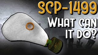 SCP1499 What can it do Can it do things Lets find out  SCP Containment Breach v138 [upl. by Barton]