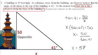 Trigonometry  Applications [upl. by Laius]