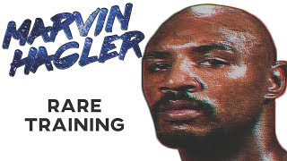 Marvin Hagler RARE Training In Prime [upl. by Neel]