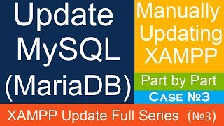 How to Update MySQL MariaDB in XAMPP Local Server [upl. by Yrgoerg]