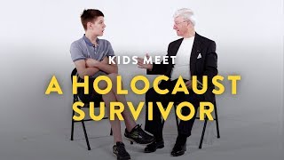 Kids Meet a Holocaust Survivor  Kids Meet  HiHo Kids [upl. by Liartnod]