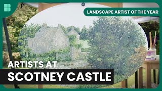 Scotney Castle Painting  Landscape Artist of the Year  S02 EP4  Art Documentary [upl. by Paulina]