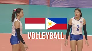 FULL HD INDONESIA  PHILIPPINES l Womens Volleyball [upl. by Christophe]