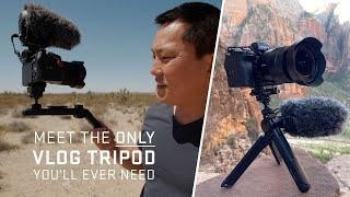 Best Vlog Tripod Ive Ever Used Introducing the PGYTECH MantisPod [upl. by Alys812]