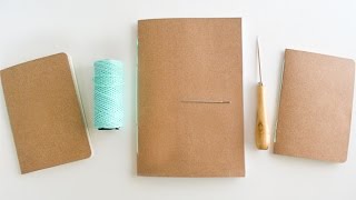 Cómo hacer un cuaderno sencillo Tutorial de Cuadernillo [upl. by Ariana245]