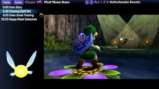 Legend of Zelda Majoras Mask Walkthrough 01 14 quotFirst Three Days Unfortunate Eventsquot [upl. by Roper329]