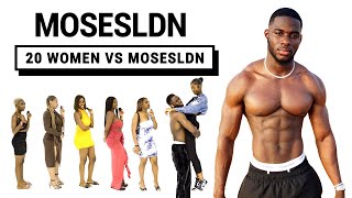 20 WOMEN VS 1 MOSESLDN [upl. by Armilla]