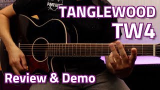 Tanglewood Winterleaf TW4 ElectroAcoustic  Review amp Demo [upl. by Naam652]