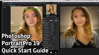 Photoshop PortraitPro 19 Quick Start Guide  s3e26 [upl. by Goode]