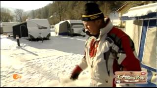 Wintercamping Tirol quotZDFReportagequot live vom AktivCamping Prutz  Tirol [upl. by Icats]