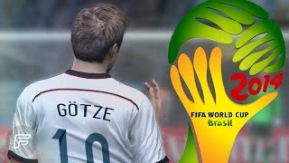 Mario Götze Final Goal Vs Argentina Remade 2014 FIFA World Cup Brazil [upl. by Nahtan]