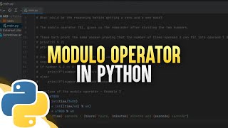 Modulo Operator In Python [upl. by Botnick]