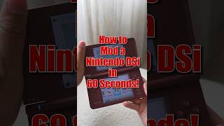 Homebrew a DSi in 60 Seconds nintendods [upl. by Kletter]