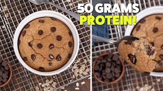 Easy High PROTEIN Baked Oatmeal Recipe [upl. by Nahk]