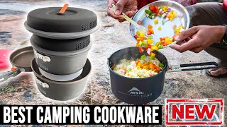 Top 10 Camping Cookware Sets in 2021 Lightweight Accessories for Meal Preparation [upl. by Atiek]