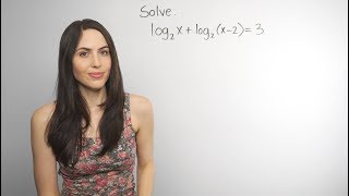 Solving Logarithmic Equations How NancyPi [upl. by Valma907]