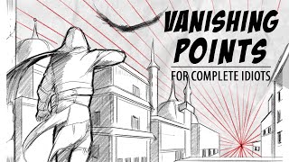 How to draw VANISHING POINTS  Perspective for Beginners  Drawlikeasir [upl. by Hen]