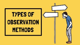 TYPES OF OBSERVATION METHODS IN PSYCHOLOGY [upl. by Akerley366]