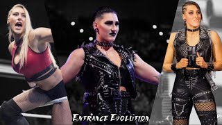 Rhea Ripley  Entrance Evolution 2017  2022 Mr WWE Fan [upl. by Udenihc398]