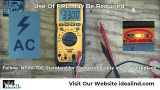 Learn How To Use the 61347 IDEAL Digital Multimeter [upl. by Luckett951]