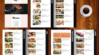 How To Create Food Menu In Ms Word [upl. by Otreblif]