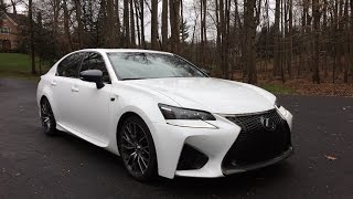 2016 Lexus GS F – Redline Review [upl. by Ainoz]