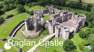 Raglan Castle  A Fairytale Castle [upl. by Kacie]