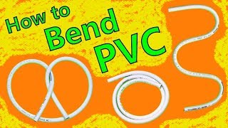 HOW TO BEND PVC PIPE EASY [upl. by Erreit]