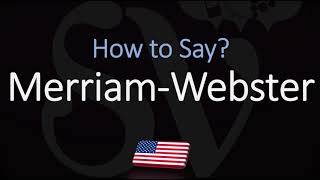 How to Pronounce Merriam Webster CORRECTLY [upl. by Lraed]