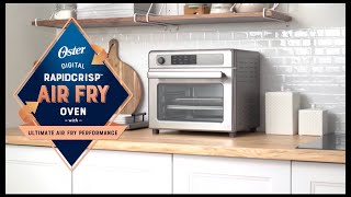 Oster Digital Air Fryer 12 Function Oven with RapidCrisp [upl. by Muna612]