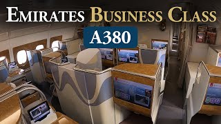 Emirates A380 Business Class Review  The best seats revealed [upl. by Rooke]