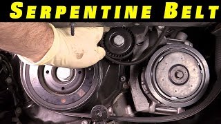 How to Replace a Serpentine Belt [upl. by Syverson]