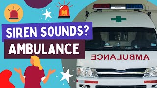 Why do AMBULANCE have different siren sounds  Unnoticed Things [upl. by Davine]