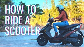 Everything You Need to Know to Ride a Scooter [upl. by Hakilam588]