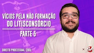 VÍCIOS PELA NÃO FORMAÇÃO DO LITISCONSÓRCIO  Direito Processual Civil  Parte 5 [upl. by Bonneau]