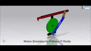 How Crank and Slotted lever Quick Return Motion mechanism works [upl. by Ludie]