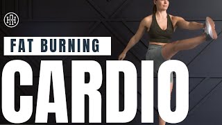 Fat Burning HIIT Cardio Workout  No Equipment [upl. by Eessac]