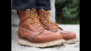 Thorogood Moc Toe Review The Work Boot to Wear Out [upl. by Mehala]