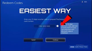 HOW TO REDEEM PSN CODES  Easiest way [upl. by Caroline]