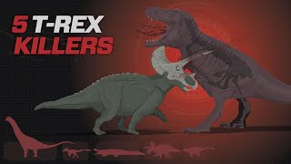 TREX MAX Vs ALL CARNIVORE DINOSAURS  Jurassic World Evolution [upl. by Jamaal]