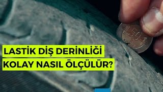 Lastik Diş Derinliği Nasıl Ölçülür [upl. by Stucker50]