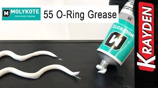 Molykote 55 ORing Grease Dispensed [upl. by Ginzburg]